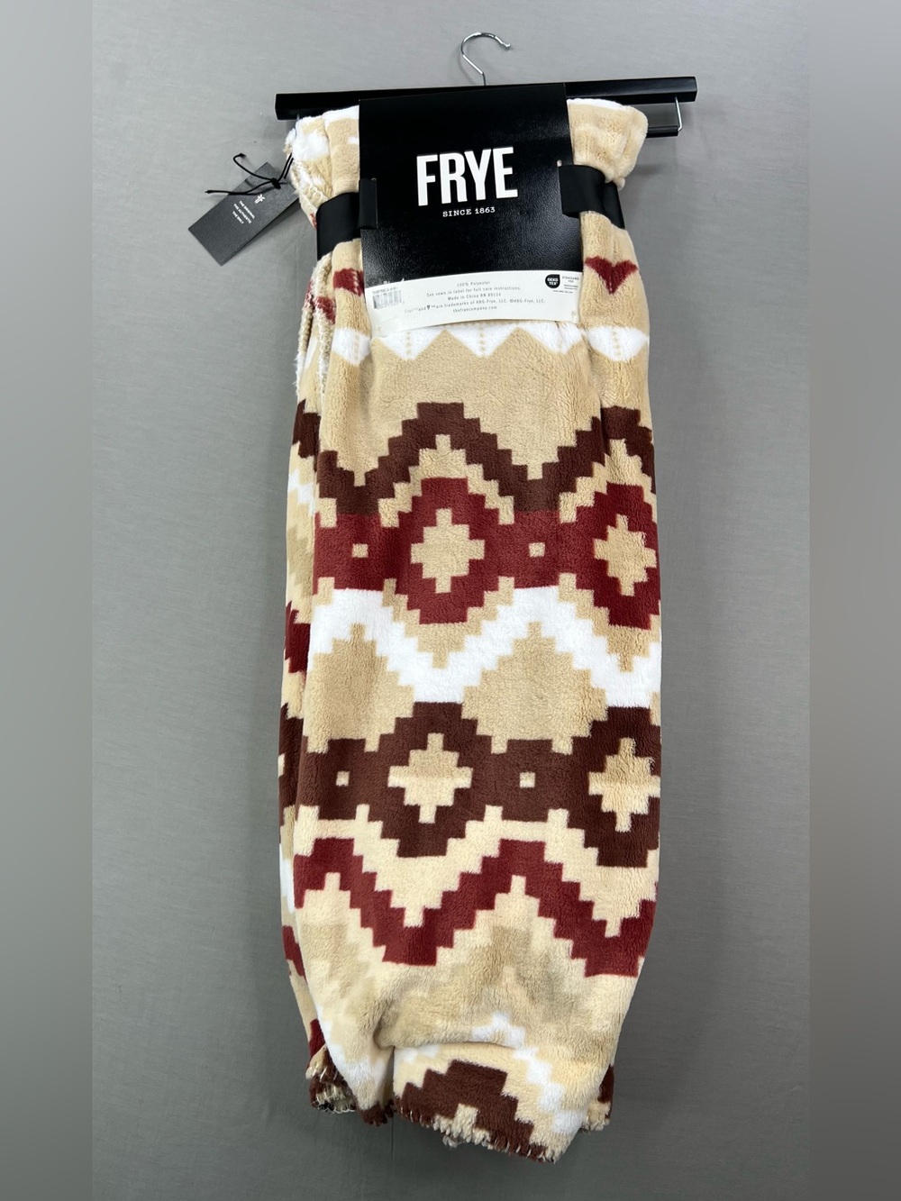 FRYE CANYON COCO MILK 50 x 70 SILKY SOFT THROW BLANKET